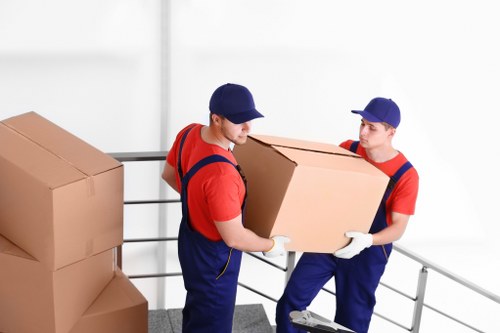 Man with van service helping with a local move in Chislehurst