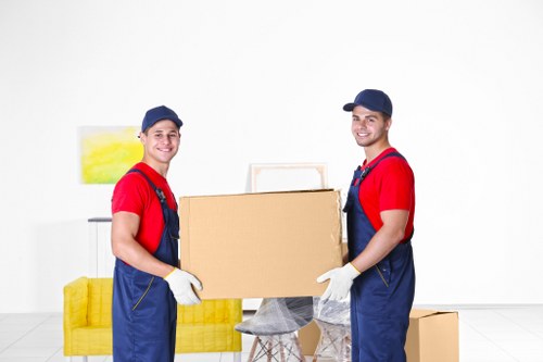 Commercial moving team planning an office relocation in Chislehurst