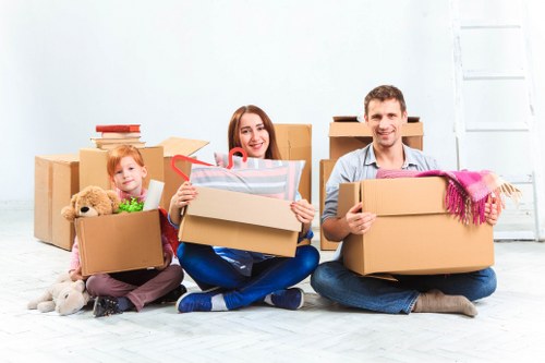 Professional packing service for a Chislehurst home move