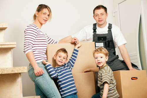 Local removal team preparing for a move in Chislehurst