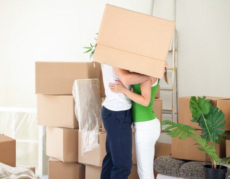 Commercial removal van for office relocation in Chislehurst