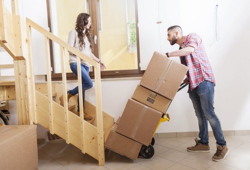 Packing and loading support from a Chislehurst man and van team