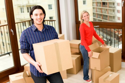 Checklist and organised packing for an office move in Chislehurst